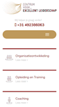 Mobile Screenshot of excellentleiderschap.nl
